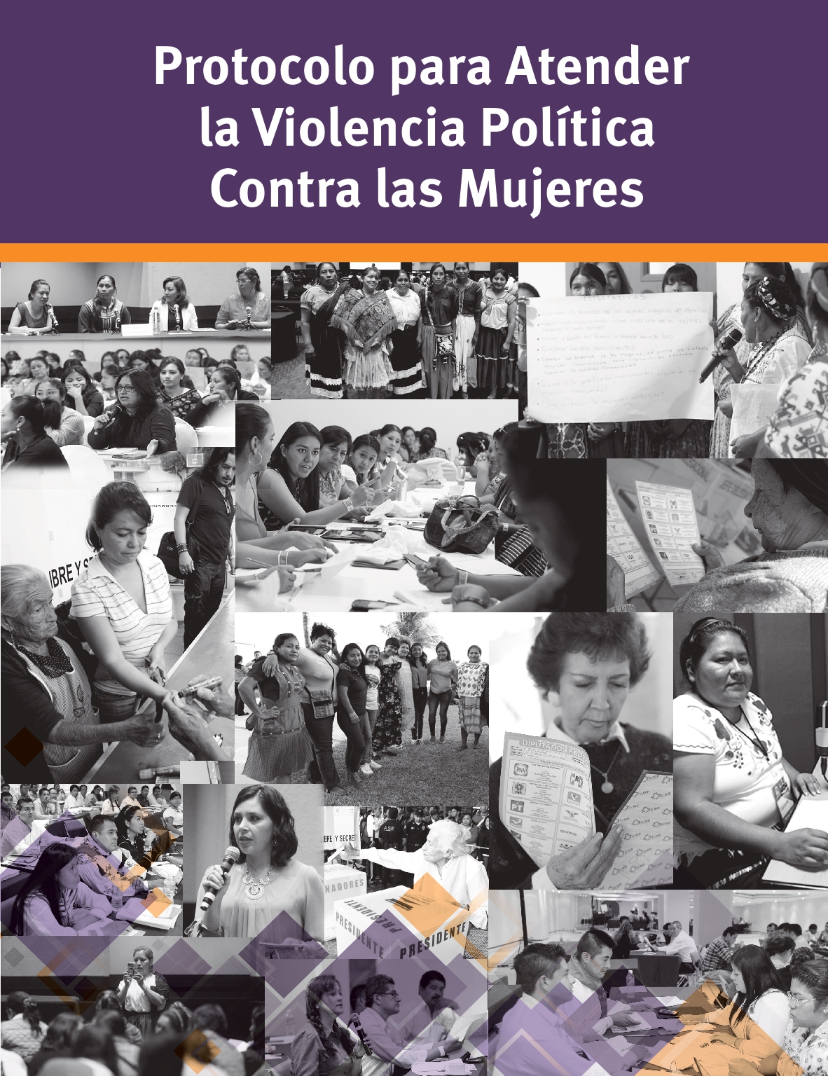 Portada de Protocolo para Atender la Violencia Política Contra las Mujeres